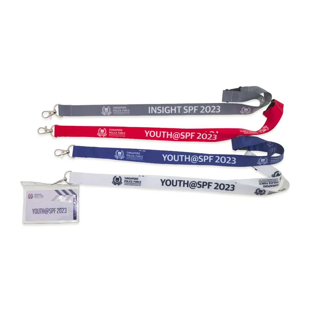 20mm Nylon Lanyard with Safety Clip