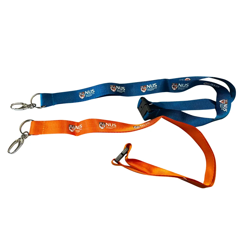 20mm Nylon Lanyard with Safety Clip