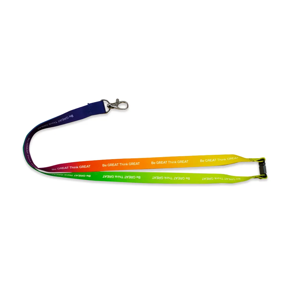 20mm Nylon Lanyard with Safety Clip