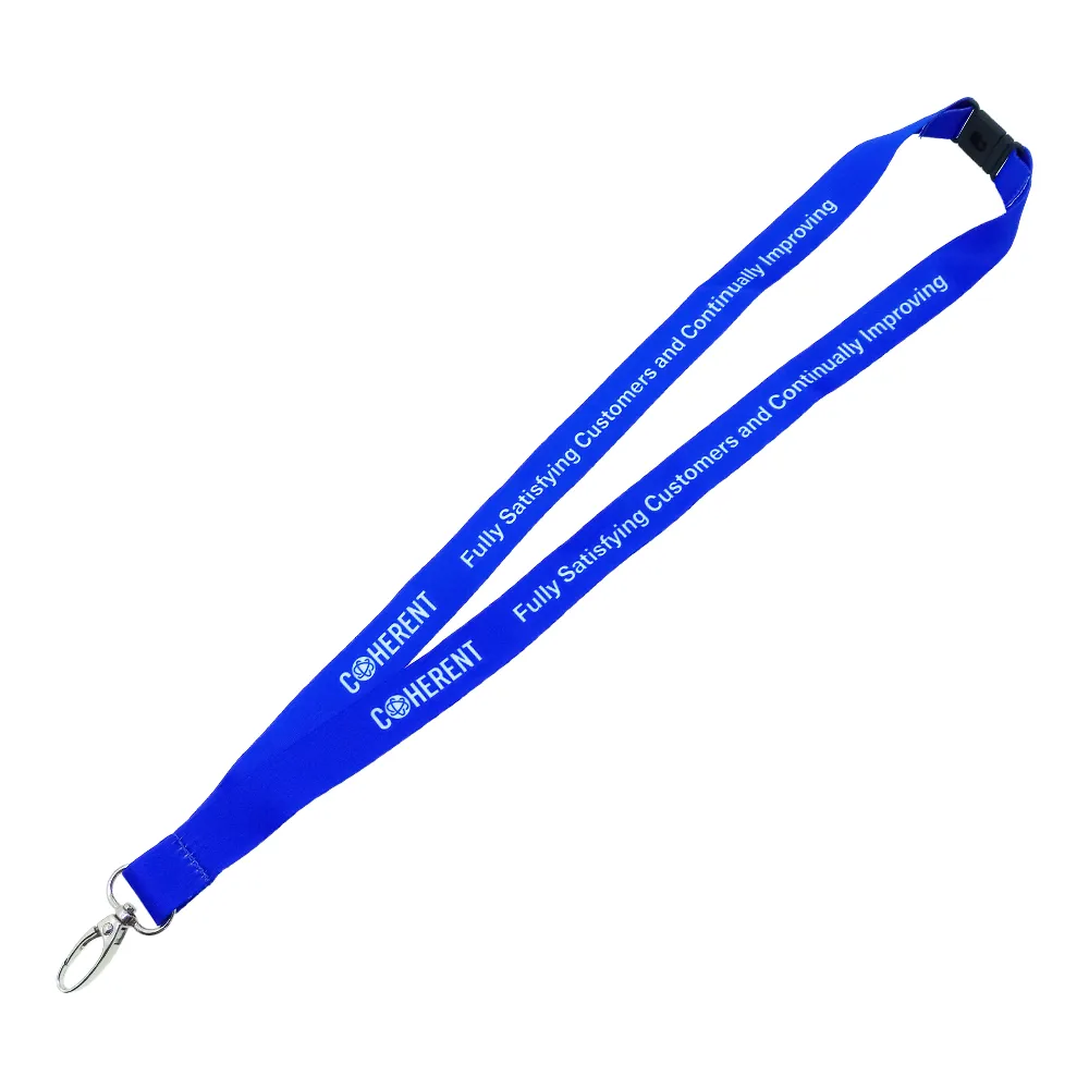 20mm Nylon Lanyard with Safety Clip