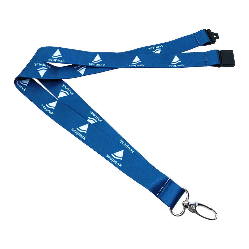 20mm Nylon Lanyard with Safety Clip