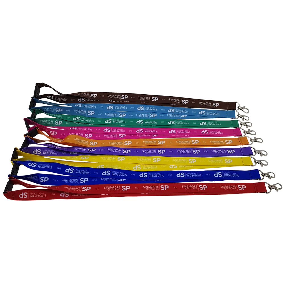 20mm Nylon Lanyard with Safety Clip