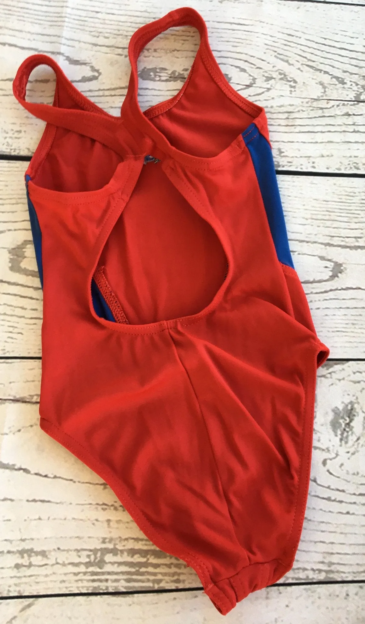 3-4 Years 22 Red Swimsuit