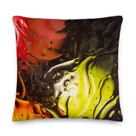 Abstract 02 Premium Square Pillow