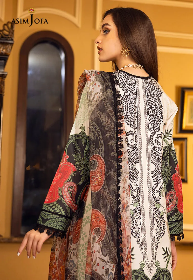 AJAA-11 EMBROIDERED LAWN 3 PCS