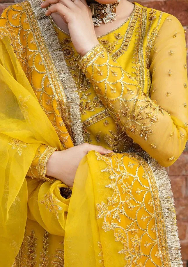 Akbar Aslam Cailin Pakistani Organza Lehenga Suit