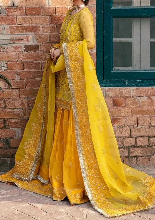 Akbar Aslam Cailin Pakistani Organza Lehenga Suit