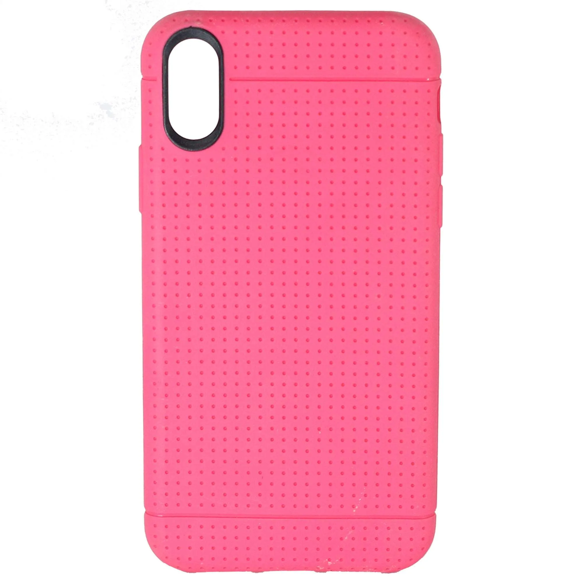 Apple iPhone X & XS Grid Gel Case Red