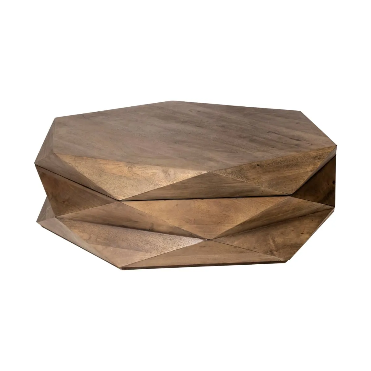 Arreto Coffee Table Brown Wood