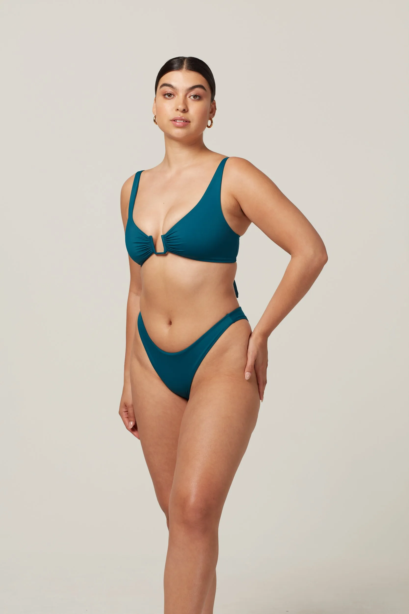 Away That Day -  Sapphire Blue Bikini - Palma Top   Fiji Bottom