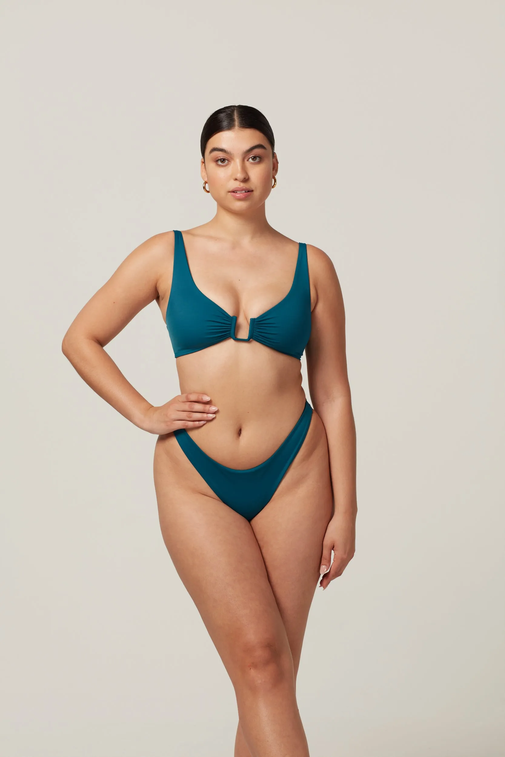 Away That Day -  Sapphire Blue Bikini - Palma Top   Fiji Bottom