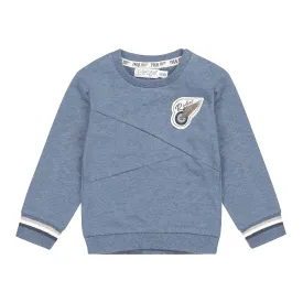 Baby & Toddler Boys Jumper Blue Melange | Dirkje