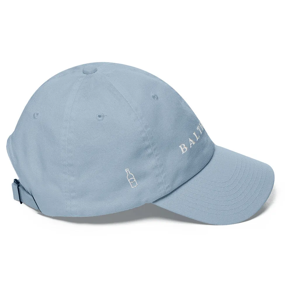 Balthazar Cap White Font