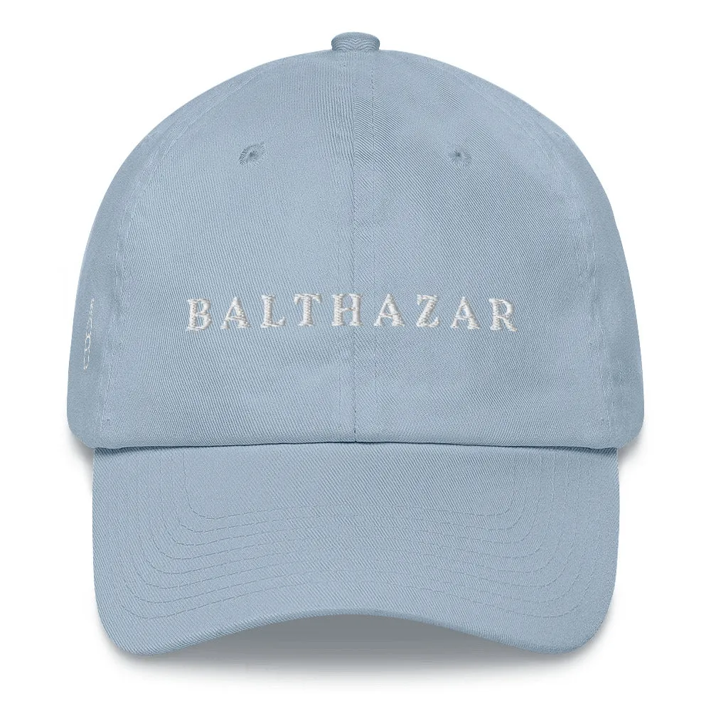 Balthazar Cap White Font