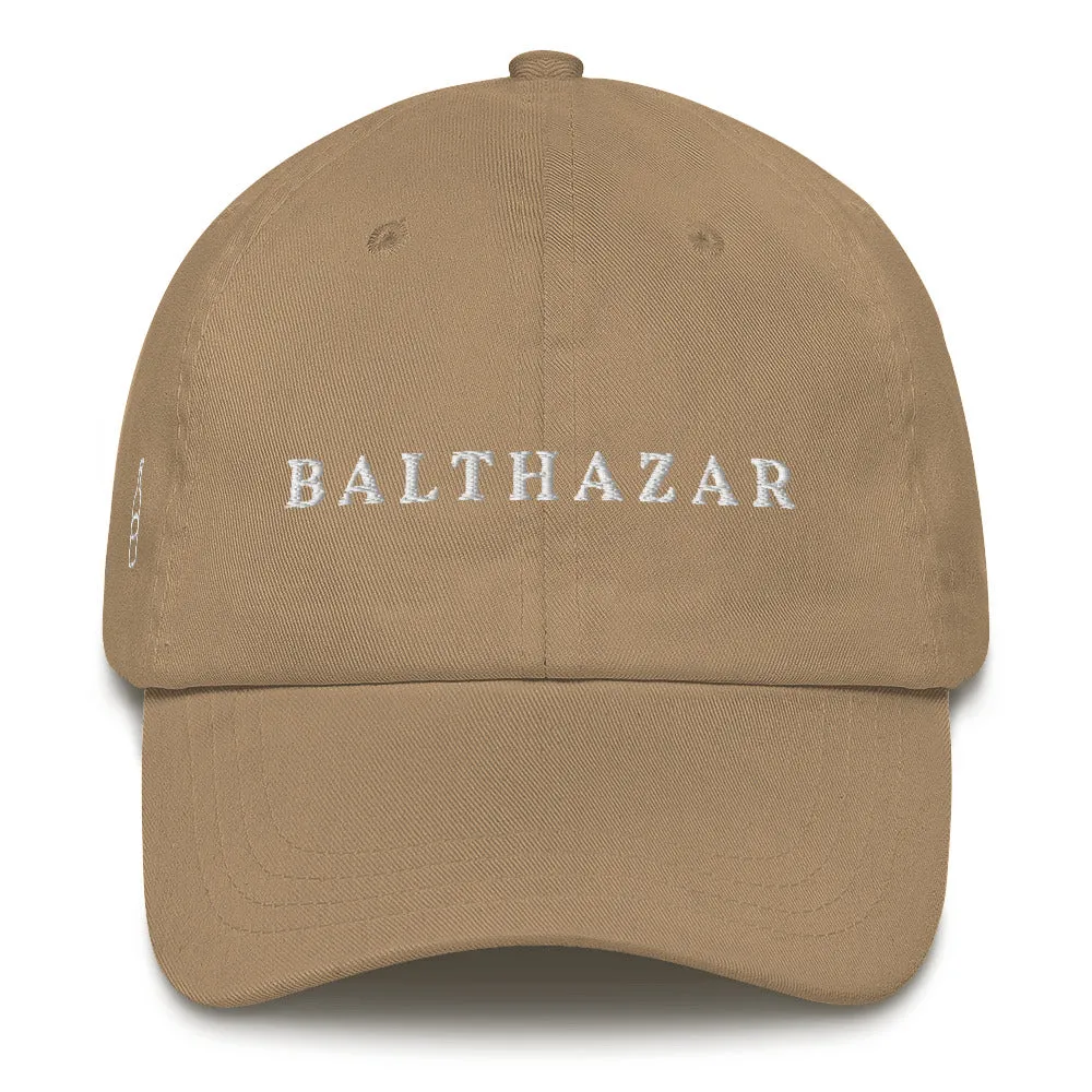 Balthazar Cap White Font