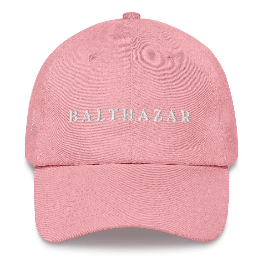 Balthazar Cap White Font