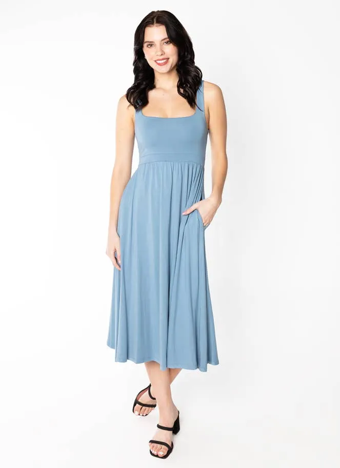 Bamboo Maxi Dress with Pockets