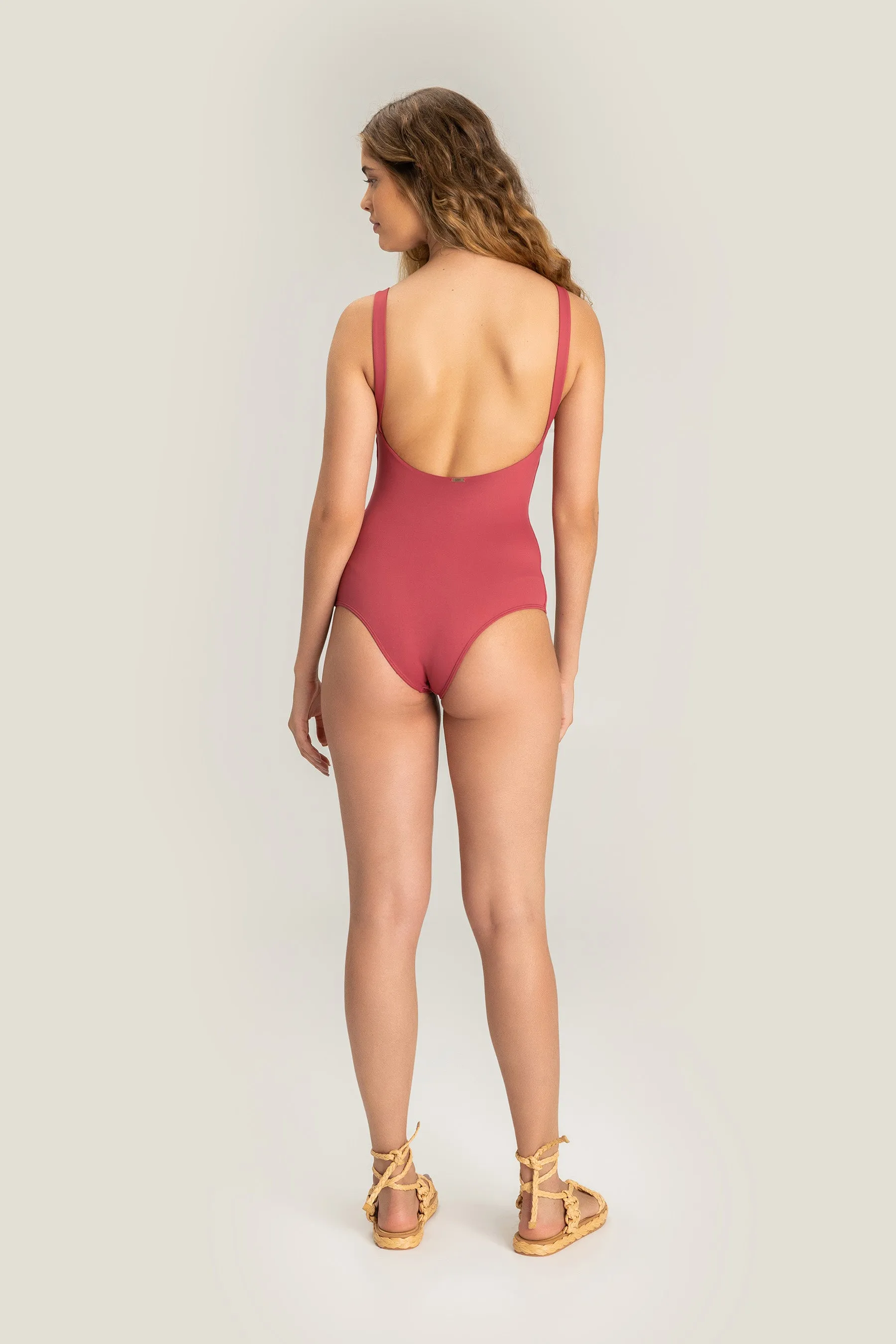 Band One-Piece Swimsuit