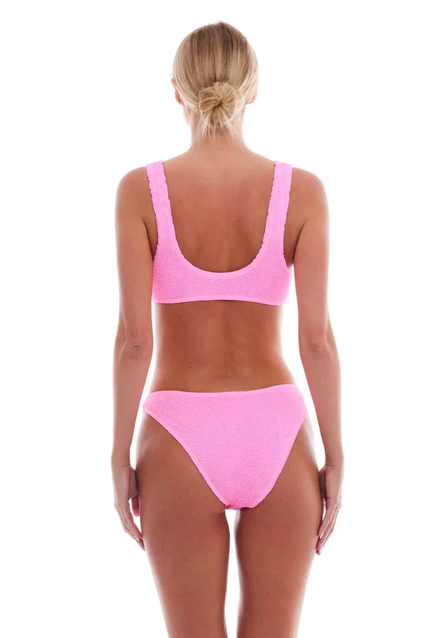 Barcelona Rose Swim Bottoms - Strawberry Pink