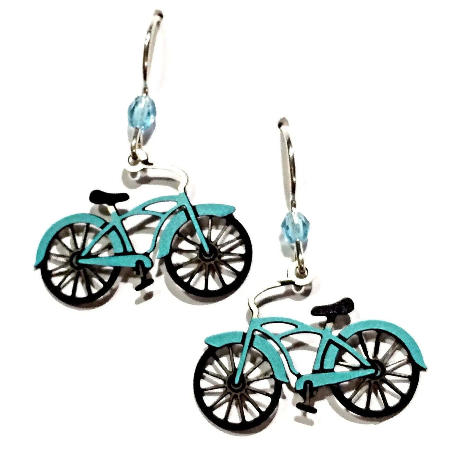 Bicycle Earrings by Sienna Sky