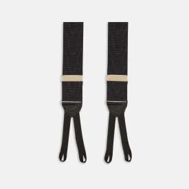 Black Adjustable Formal Braces