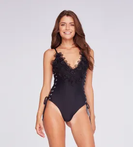 Blanca Black One Piece