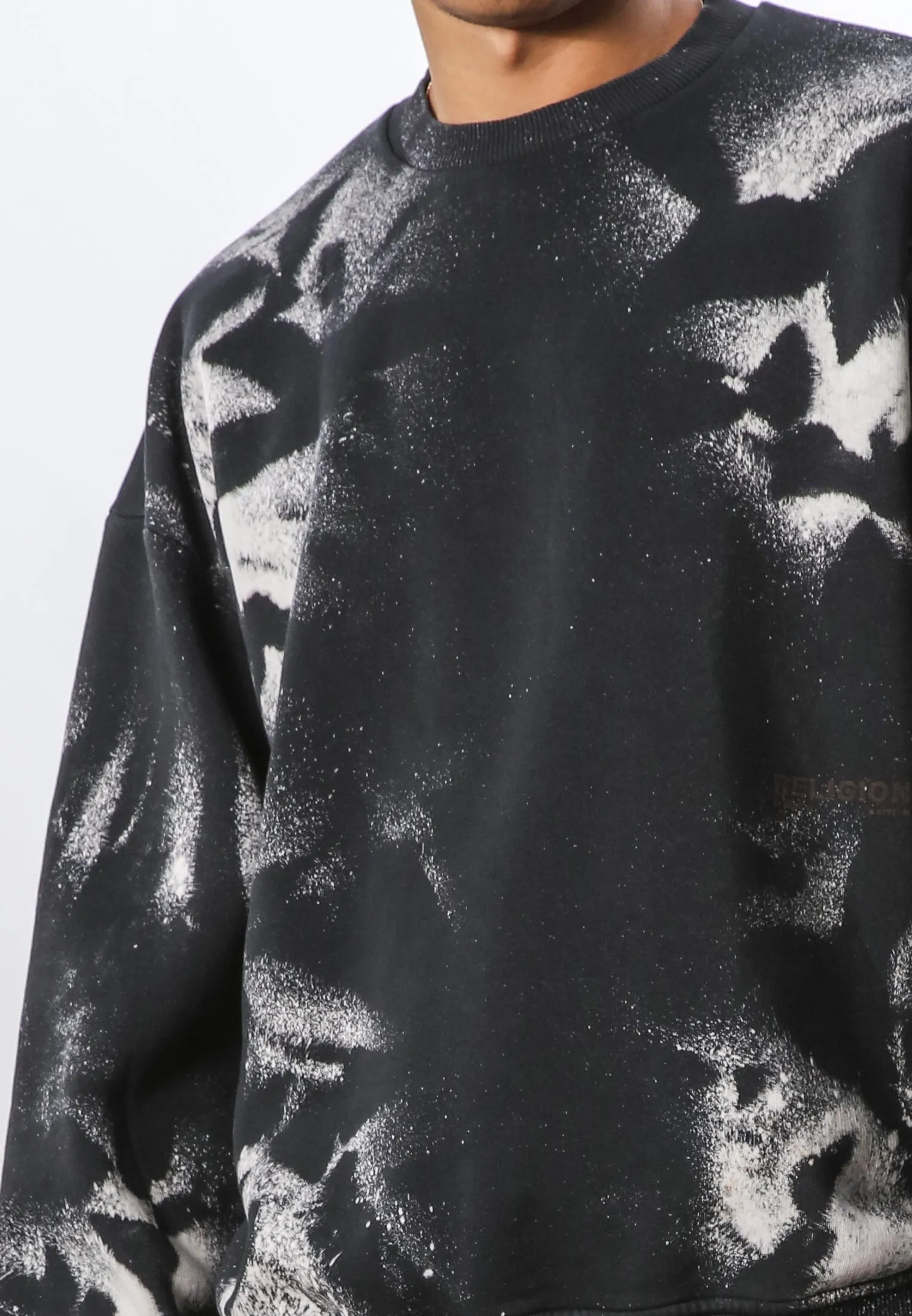 BLEACHED SWEAT BLACK