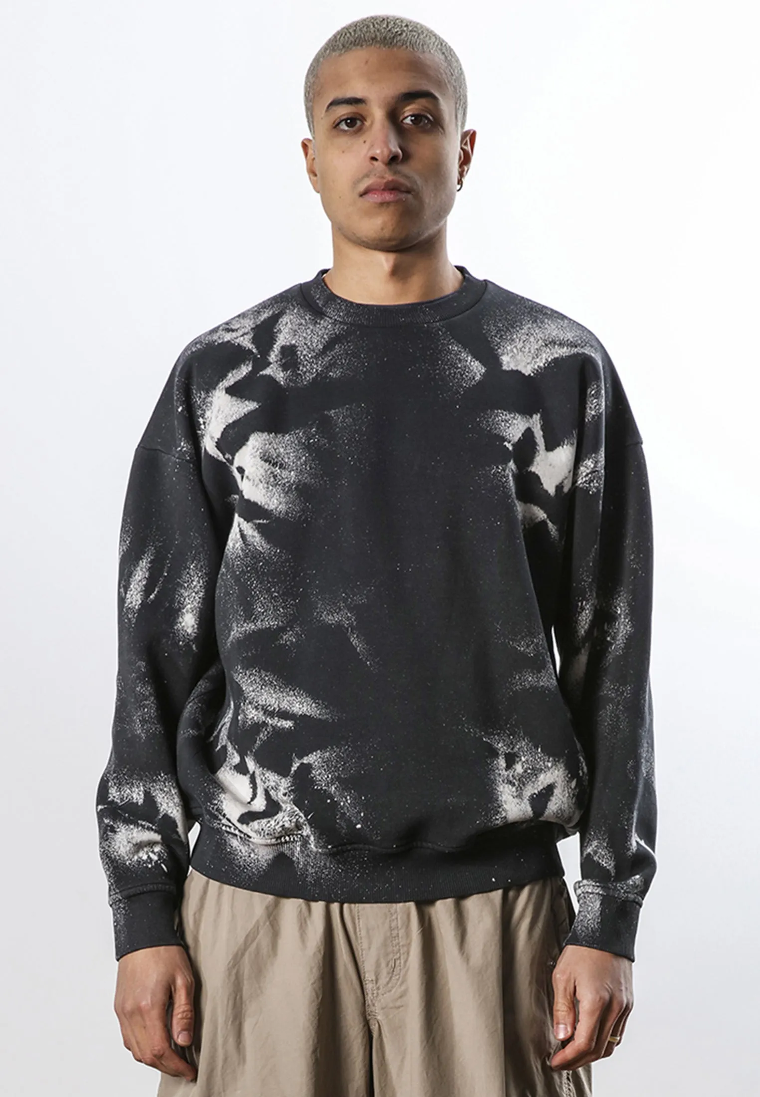 BLEACHED SWEAT BLACK