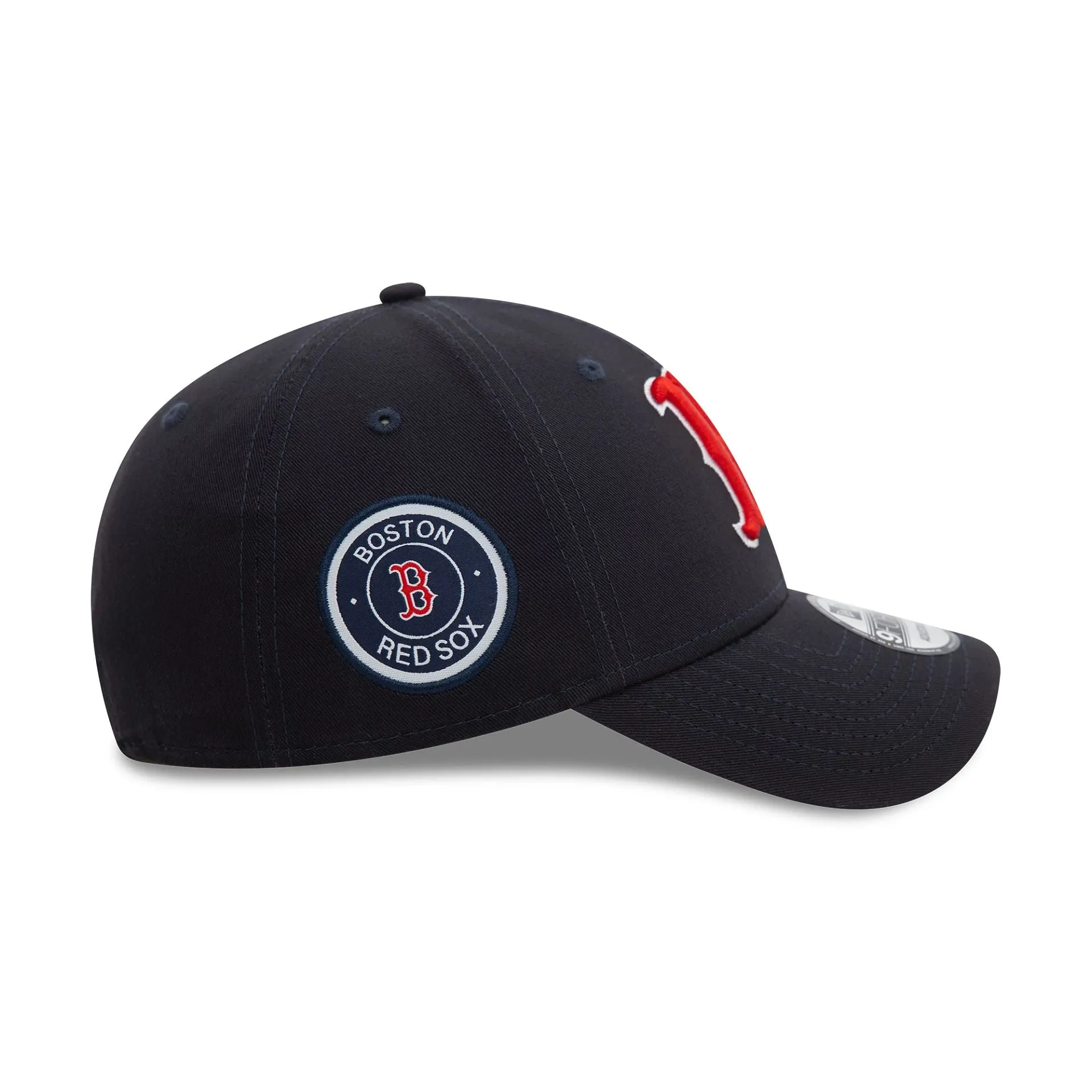 Boston Red Sox MLB Side Patch Navy 9FORTY Adjustable Cap