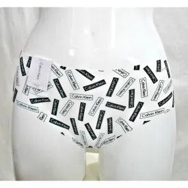 Calvin Klein D3508 Invisible Hipster MEDIUM Logo Sticker Print NWT