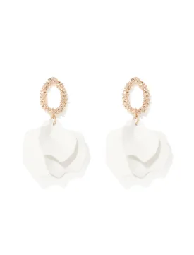 Candence Camy Textured Drop Earrings