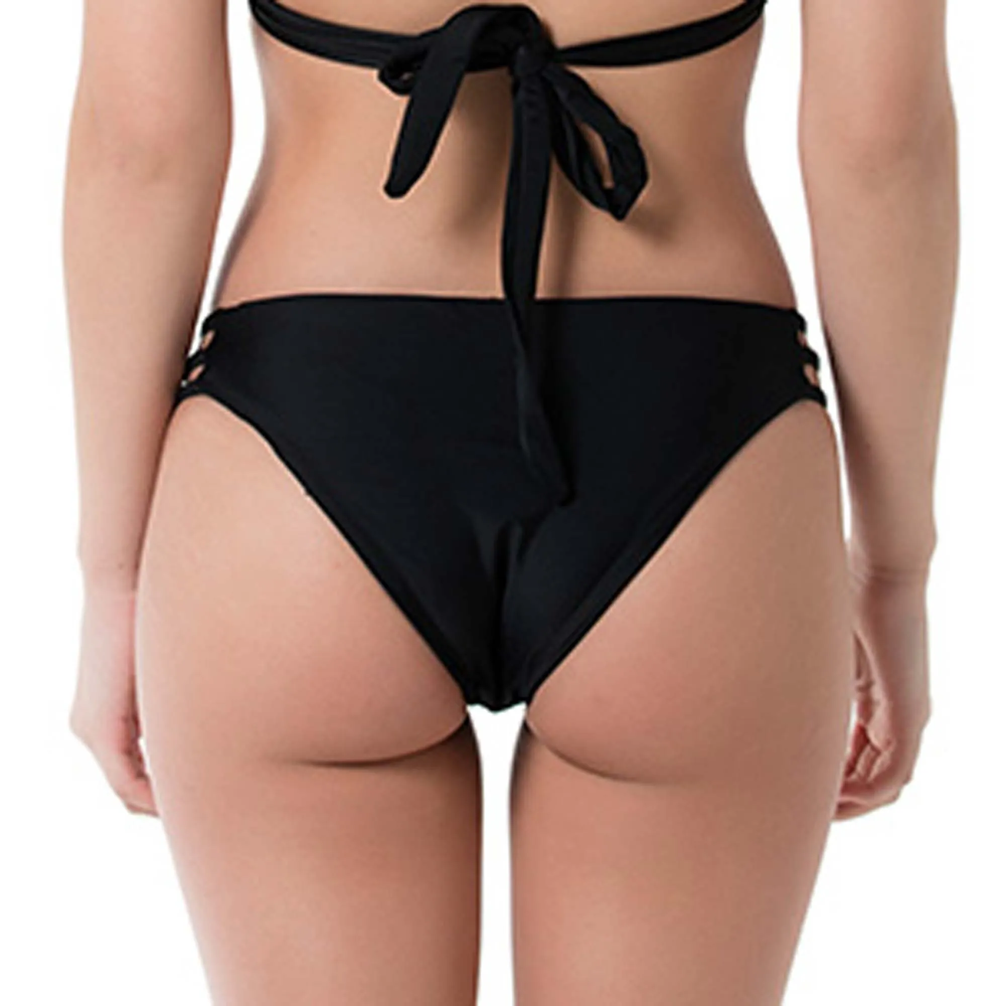 Cheeky strappy bikini bottom