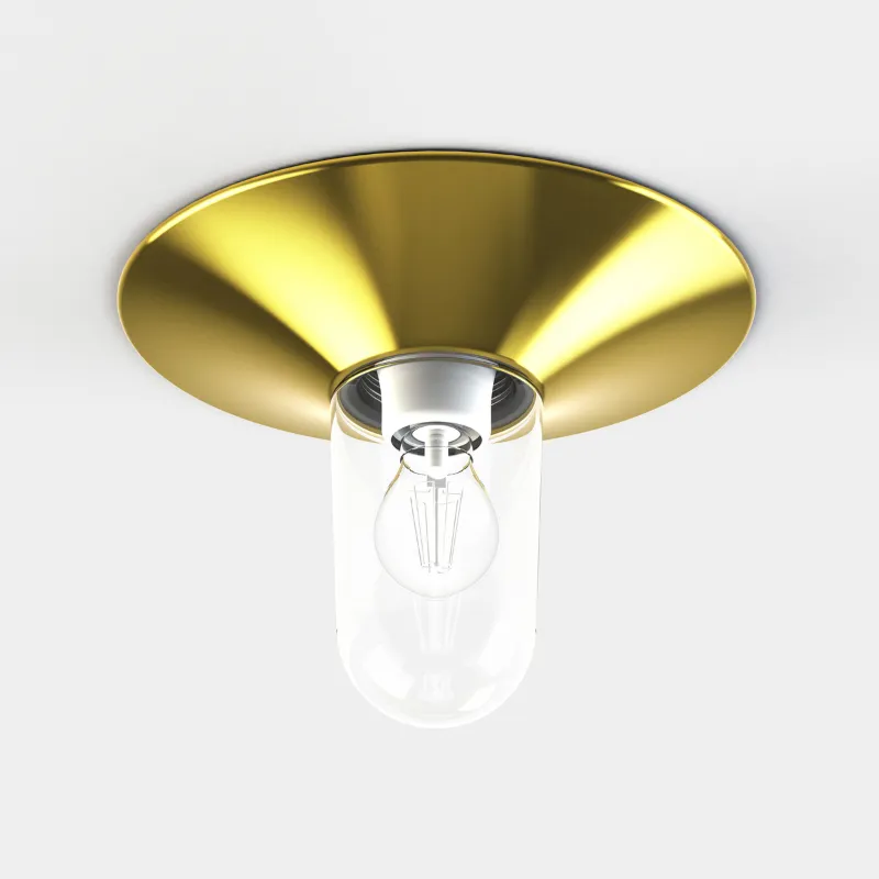 Circular Exterior Wall Light | Assorted Finishes