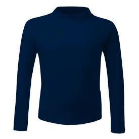 Classic Navy Long Sleeve Zip Rashie