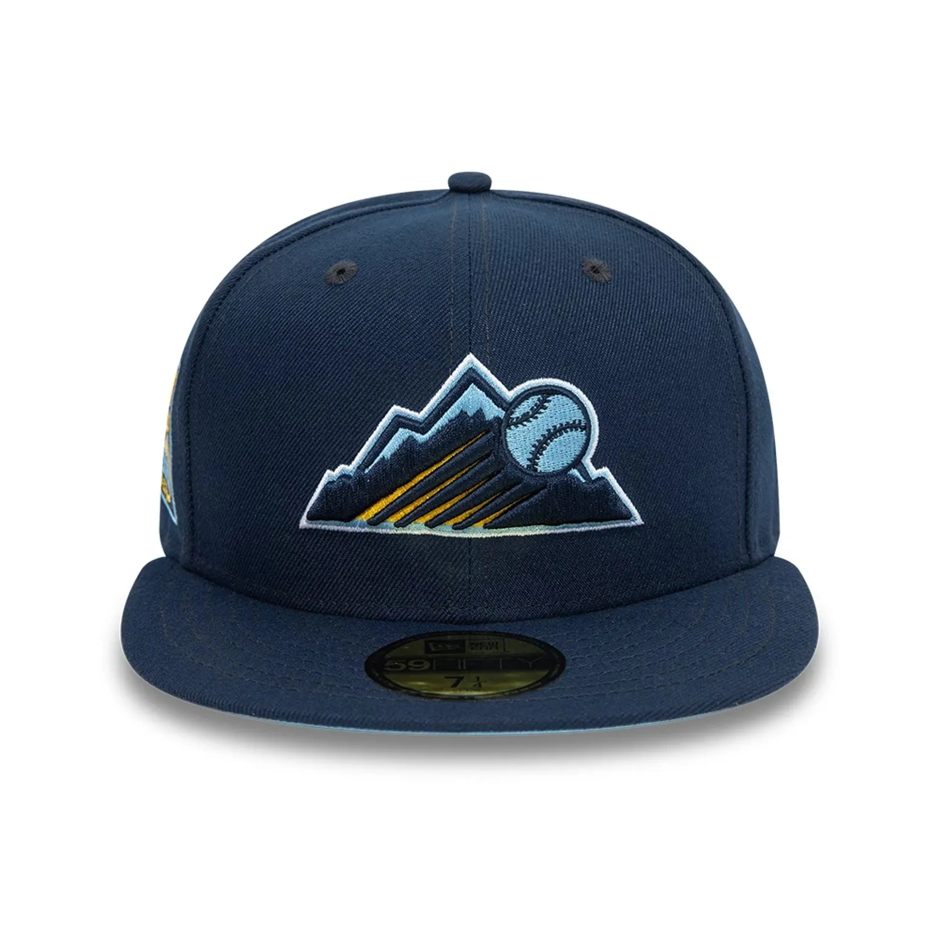 Colorado Rockies MLB Blues Cooperstown Navy 59FIFTY Fitted Cap