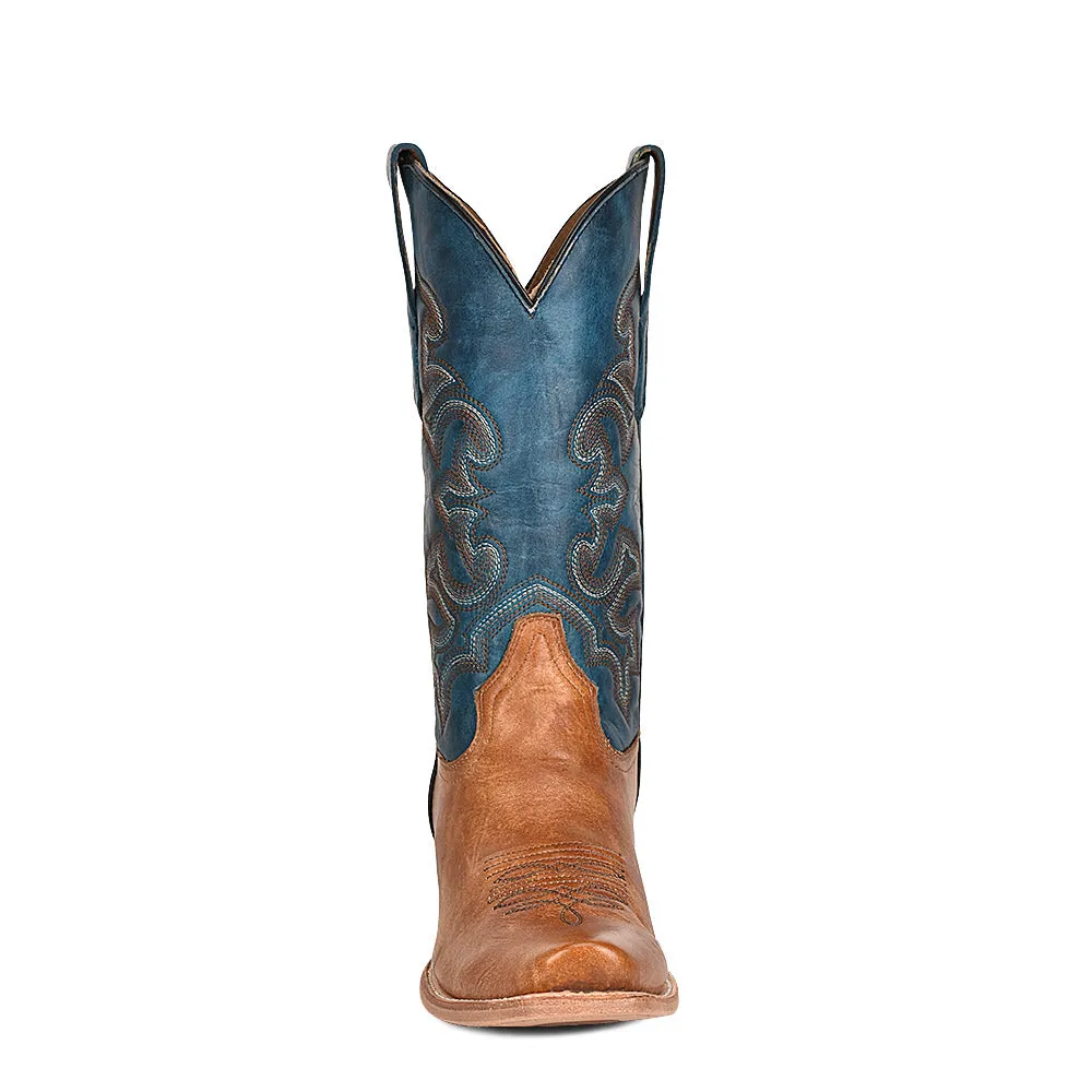 Corral A4378 Men’s Brown & Blue Narrow Square Cowboy Boots