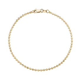 Crescent Cut Spot Chain Bracelet