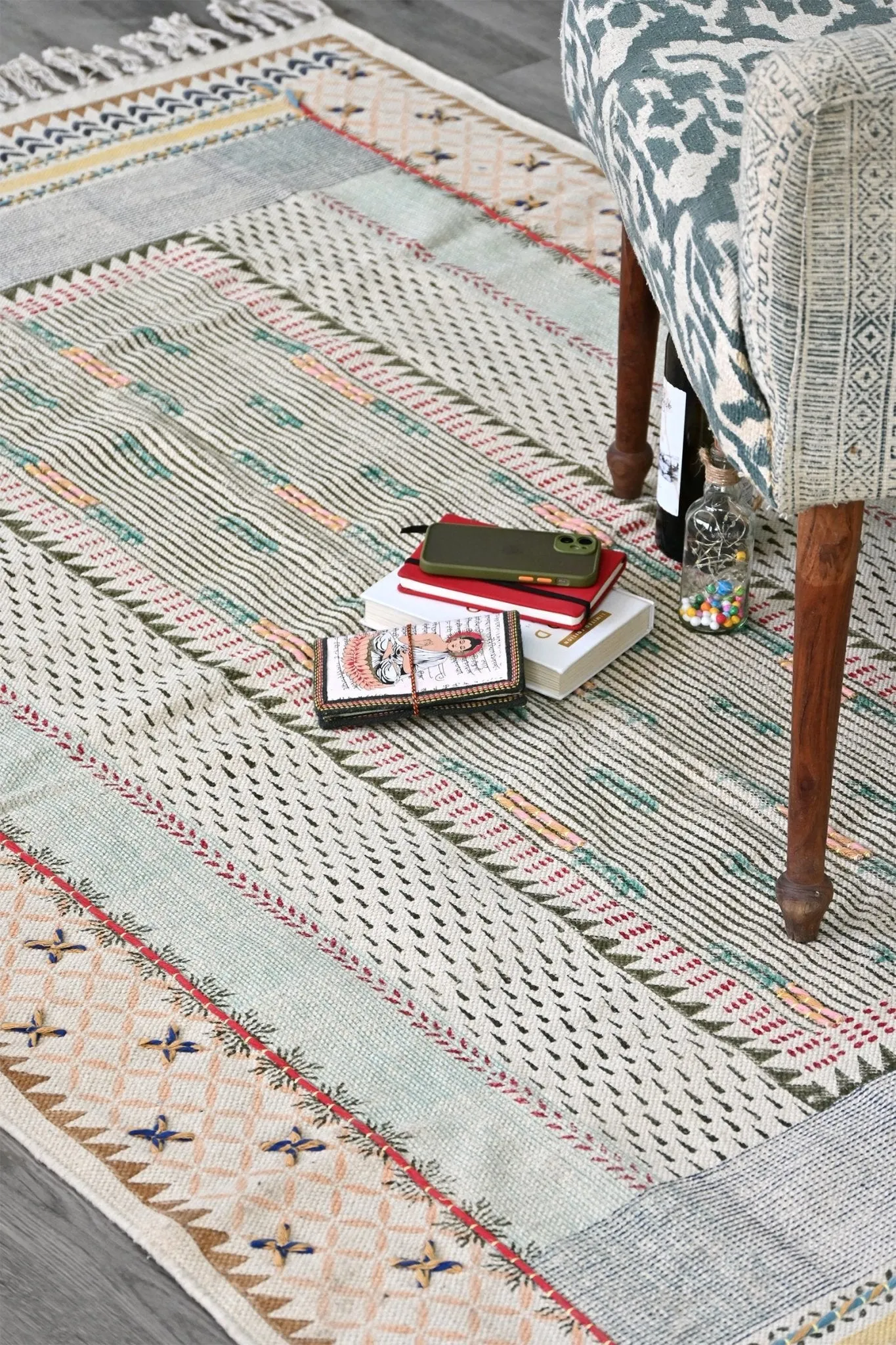 DARIBA - BLOCK PRINTED RUG