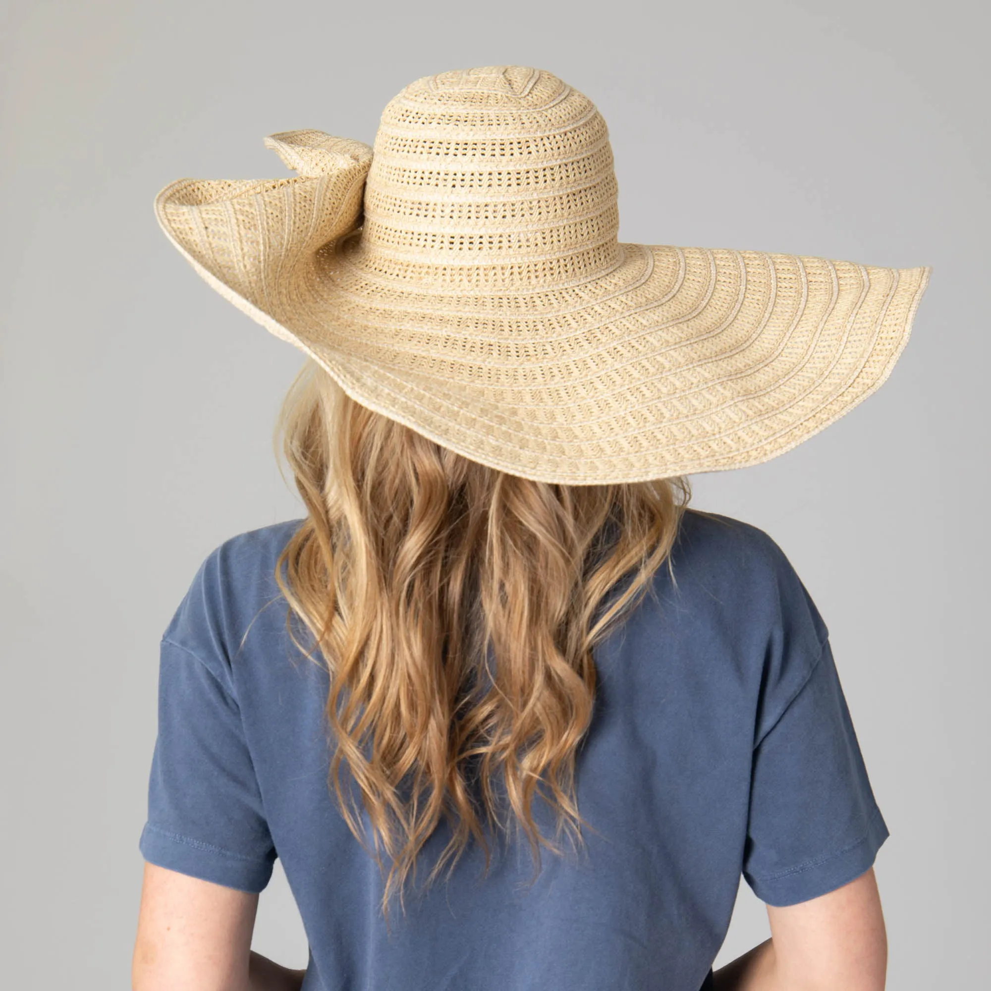 Dune -  Women's Wide Brim Round Crown Floppy