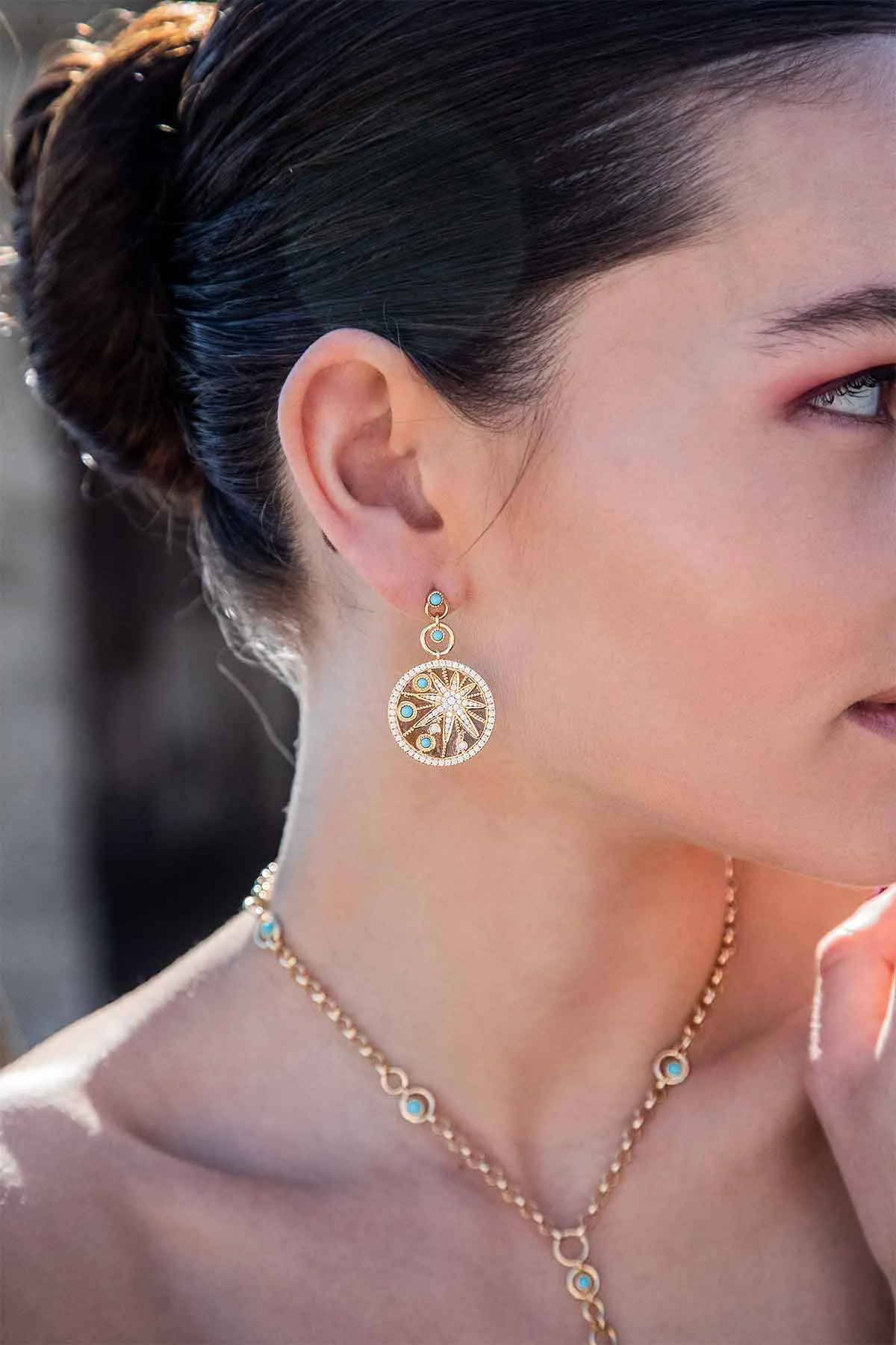 Embellished Météorites Earrings