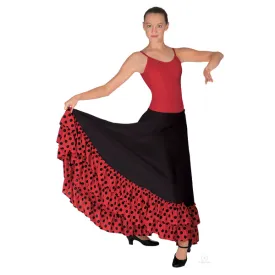 Eurotard Flamenco Skirt with Dotted Ruffle