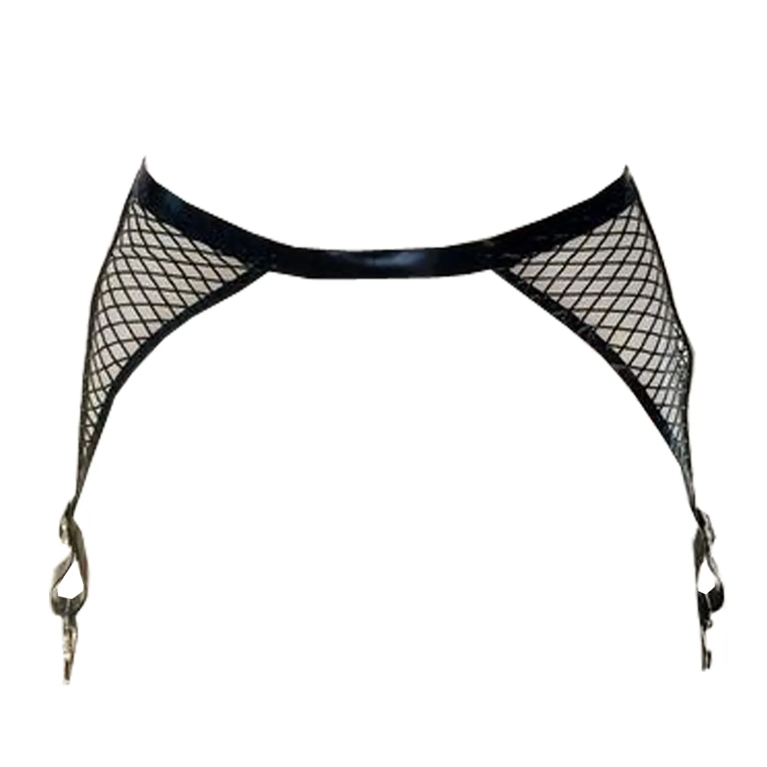 Fishnet Garter Belt