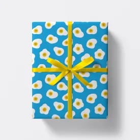 Fried Eggs Pattern Gift Wrap