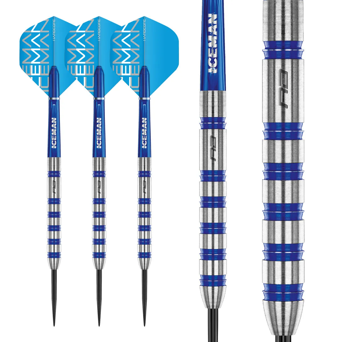 Gerwyn Price Iceman Challenger 80% Tungsten Steel Tip Darts by Red Dragon