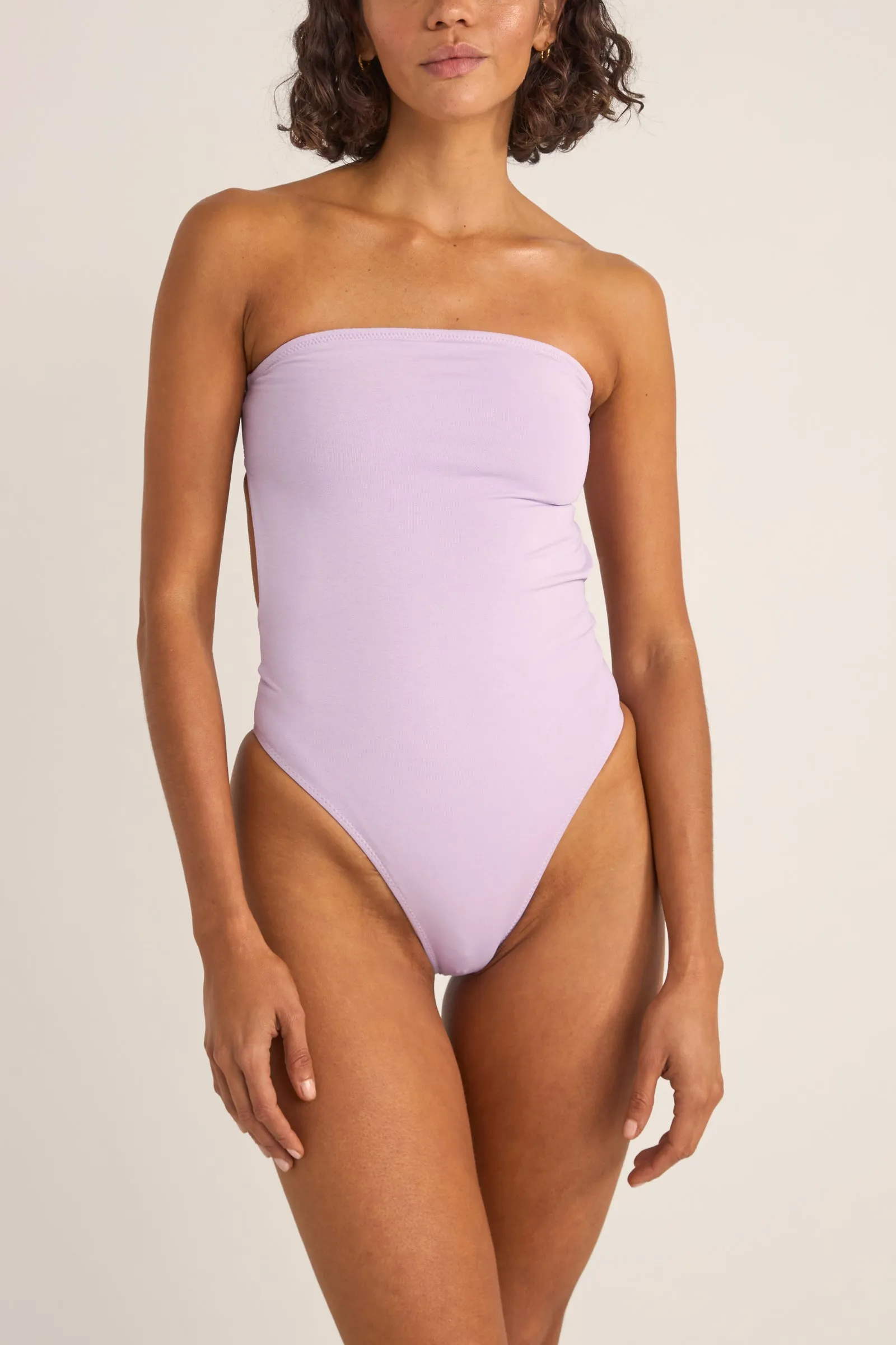 Giselle Strapless One Piece Lilac