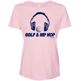 Golf & Hip Hop Women's T-Shirt Pink