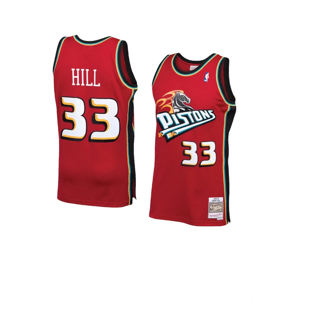 GRANT HILL PISTONS JERSEY