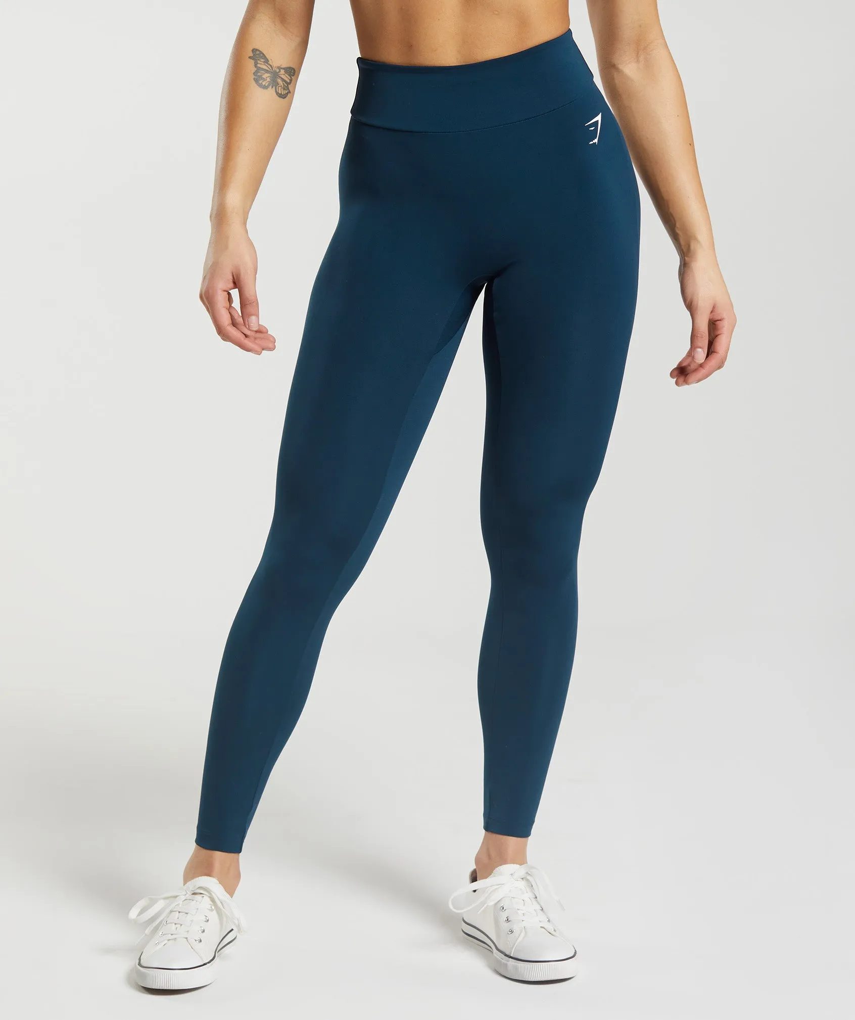 GS Power Regular Leggings - Navy