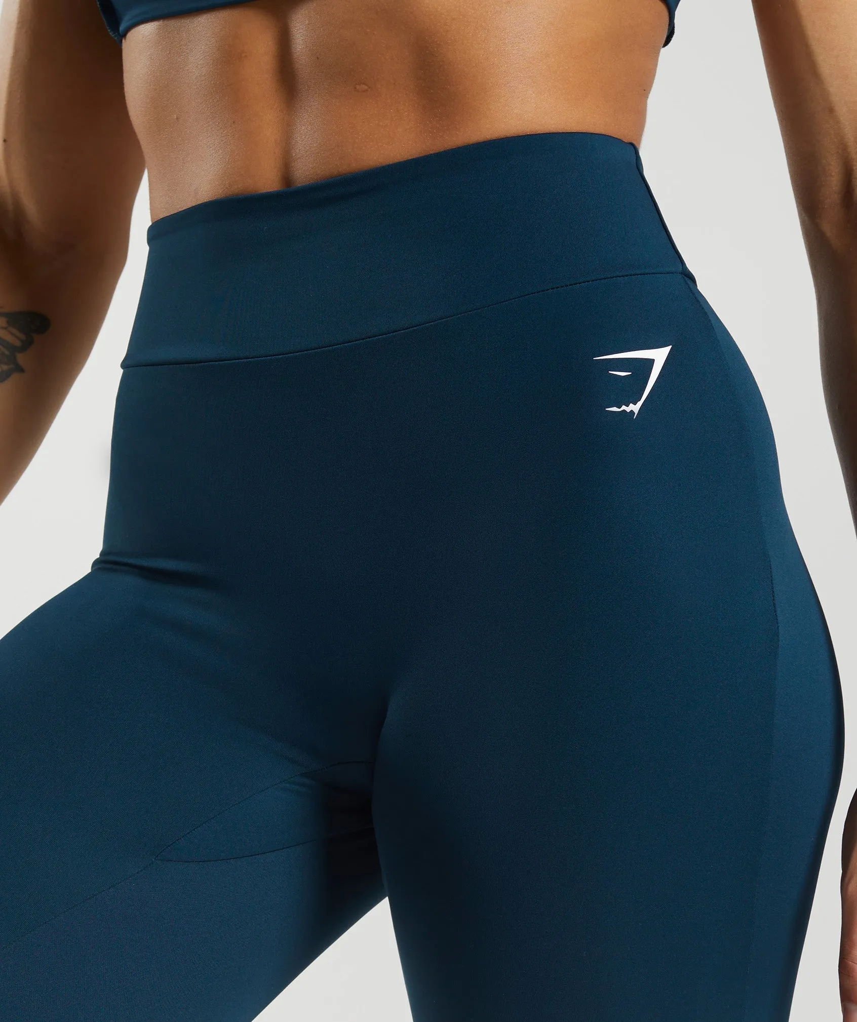 GS Power Regular Leggings - Navy