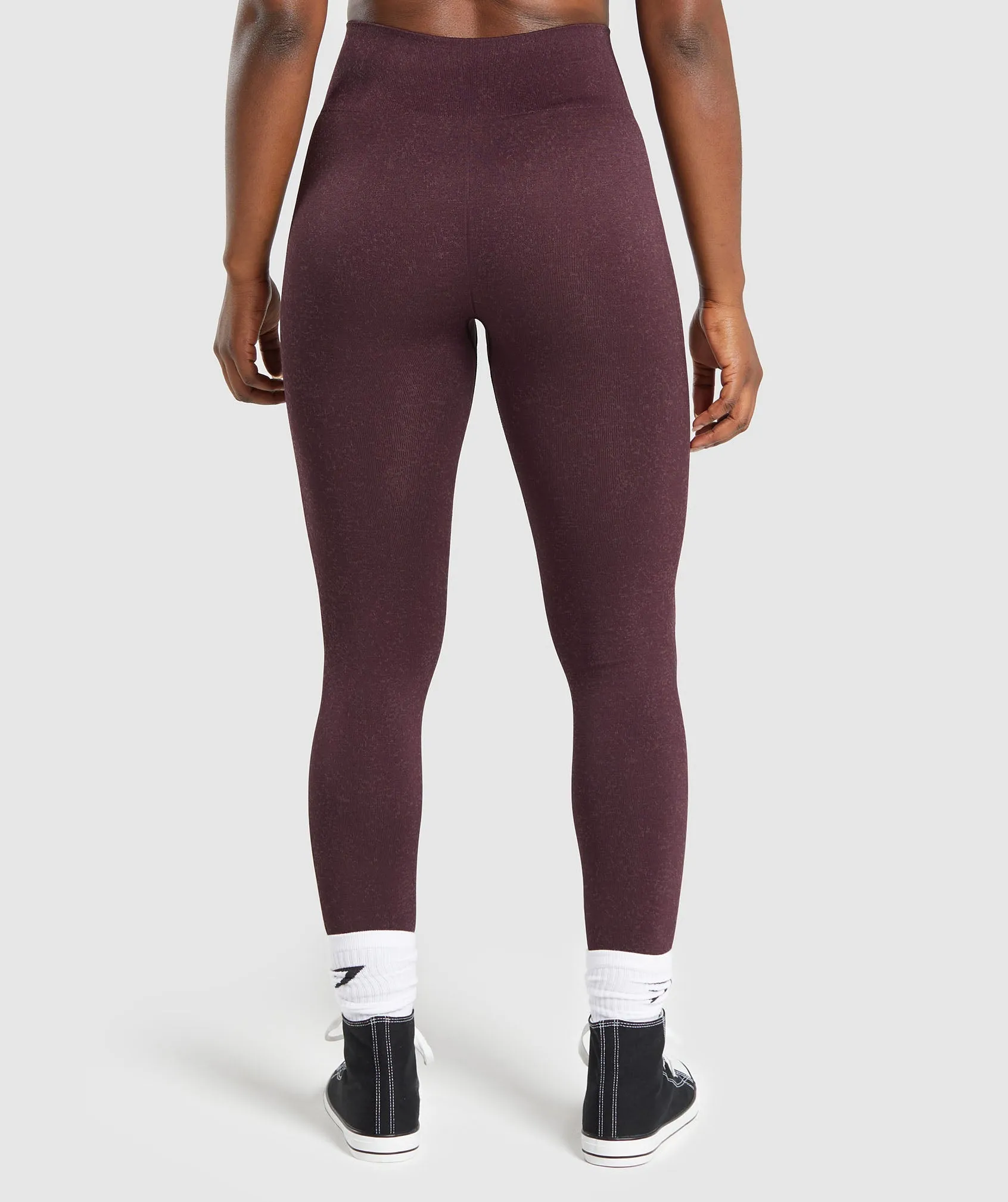 Gymshark Adapt Fleck Seamless Leggings - Depth Purple/ Steel Purple